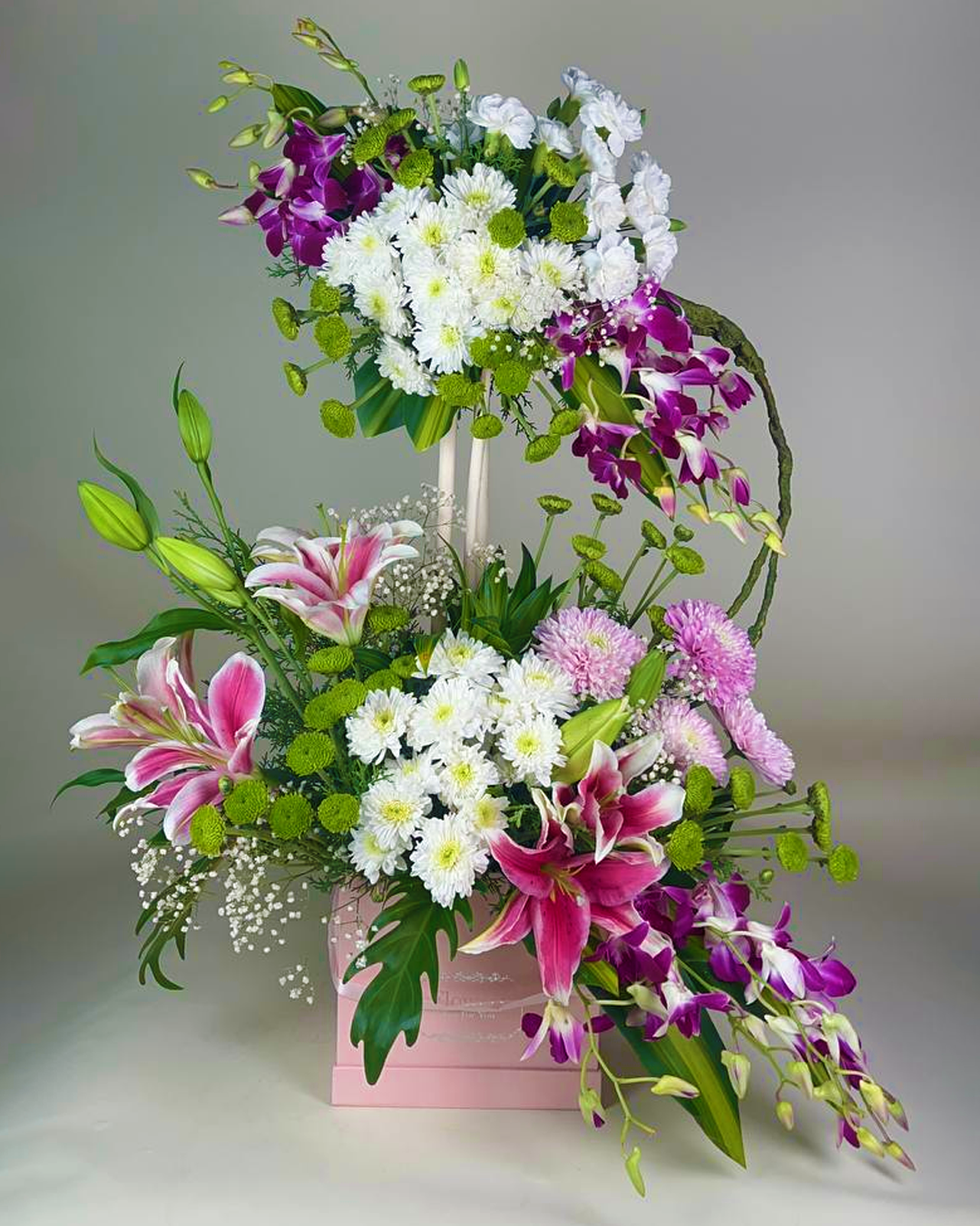 Orchid Elegance Bloom Tower πβ¨