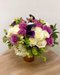 Royal Velvet Rose Arrangement 👑🌹💜